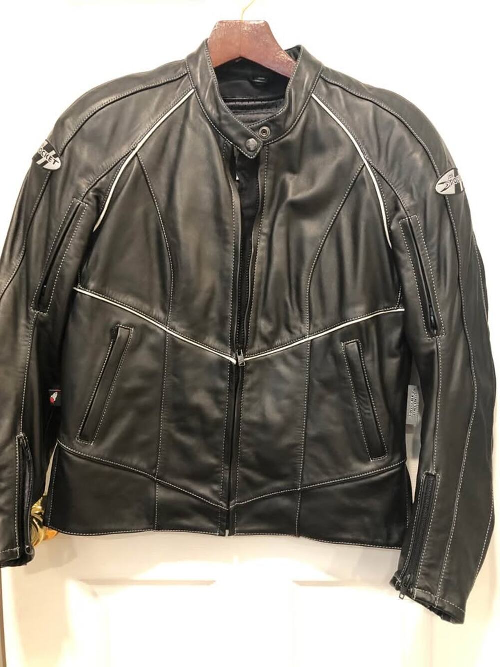 Joe Rocket "Rocket Girl" Leather Moto Jacket w/ Full Armor